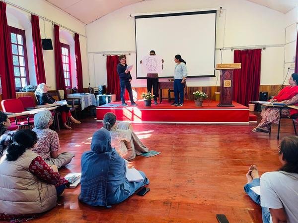 Montessori adult learning session